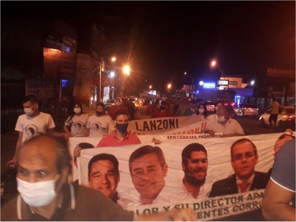 Ciudadanos de Ñemby exigen imputación a Lanzoni tras informe de Contraloría