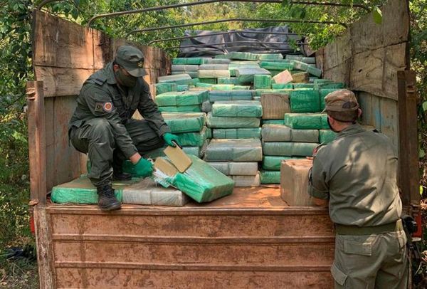Incautan casi 9 toneladas de marihuana paraguaya en Misiones - Nacionales - ABC Color
