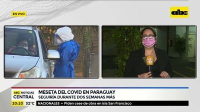 “Meseta” del Covid-19 seguiría una semana más - ABC Noticias - ABC Color