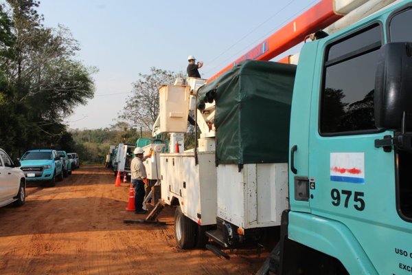 Chaco: ANDE anuncia cortes de energía programados