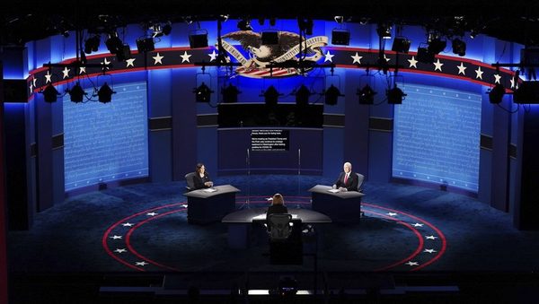 Debate de los candidatos a vicepresidente en Estados Unidos