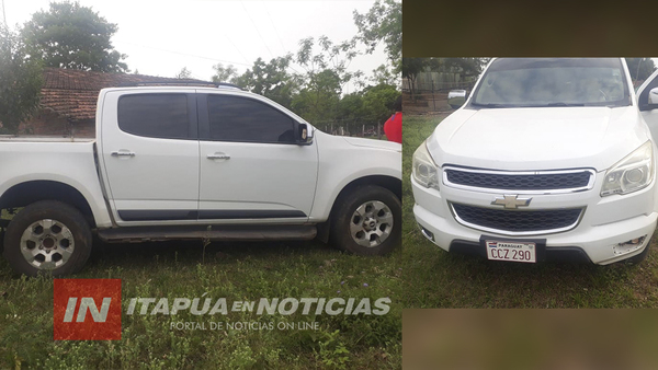 INCAUTAN CAMIONETA POR CONTAR CON DOCUMENTOS QUE SERÍAN FALSIFICADOS.