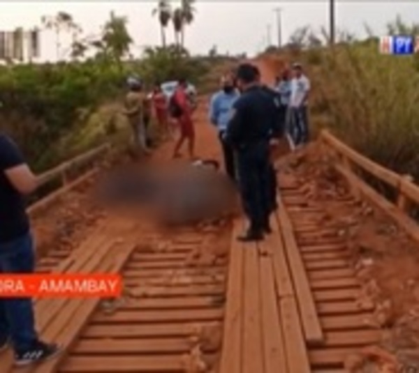 Guardia de seguridad es asesinado de 8 disparos en Amambay - Paraguay.com