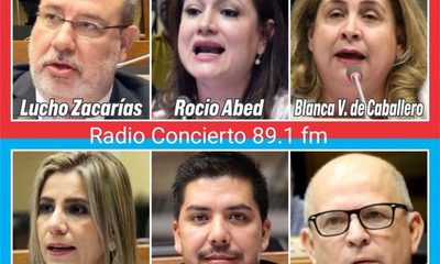 Los 3 liberales, más 3 colorados de votaron por la violación Constitucional