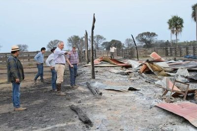 ARP estima en unas 300 mil hectáreas el área agropecuaria afectada por los incendios