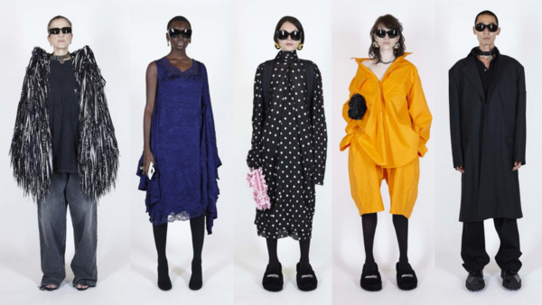 La moda futurista de Balenciaga