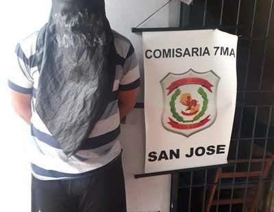 Recuperan motocicleta mediante GPS y apresan a presunto ladrón