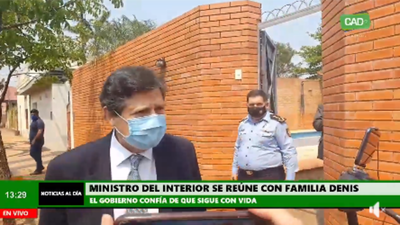 Hay indicios de que Óscar Denis sigue con vida, según Euclides Acevedo
