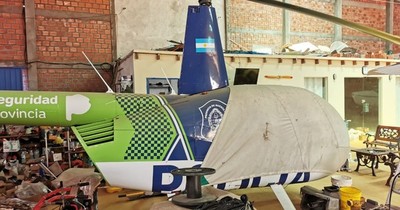 La Nación / Helicóptero hallado en Areguá no es del Ministro de Seguridad de Buenos Aires, dice ministro bonaerense