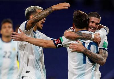 Messi le da el triunfo a la Argentina
