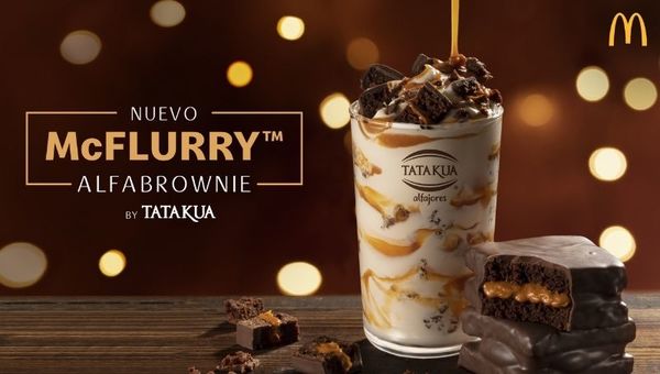 Por primera vez McDonald’s se alía con empresa nacional: el sabor de Tatakua estará en el McFlurry