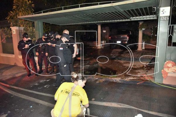 Un fallecido en incendio de vivienda ocurrido en Lambaré - Nacionales - ABC Color