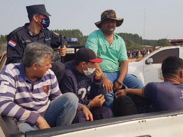 Piden cárcel para sintierras imputados en Hernandarias