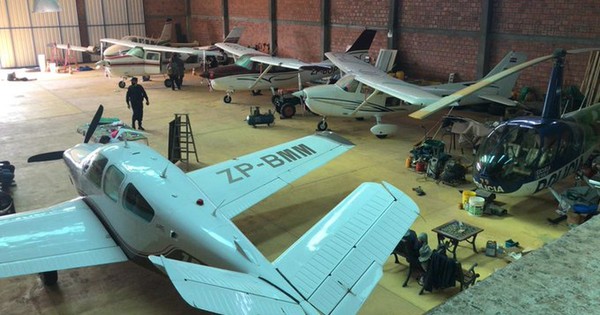 La Nación / Hallan en hangar nave de Seguridad argentina