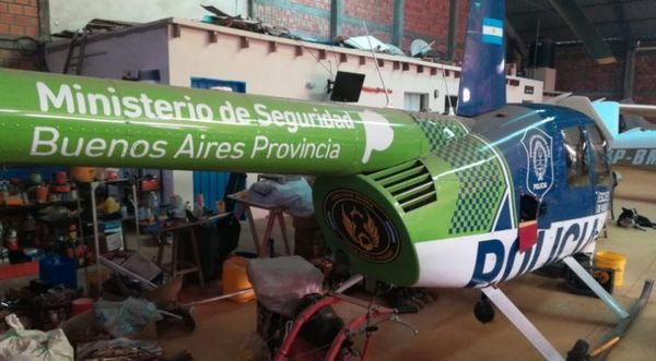 Ministro de Seguridad de Buenos Aires niega que helicóptero hallado en Areguá les pertenezca