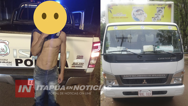 DETIENEN A MOTOCHORRO TRAS ROBAR CELULAR EN STA. MARIA