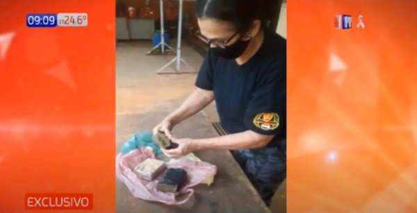 Guardiacárcel quiso ingresar marihuana | Noticias Paraguay
