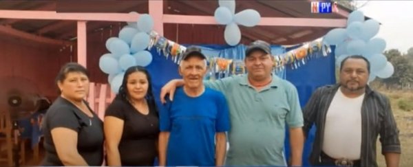 Caaguazú: Padre e hijo se reencuentran luego de 50 años