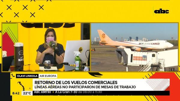Líneas aéreas no participaron de mesas de trabajo para reapertura de aeropuerto - ABC Noticias - ABC Color