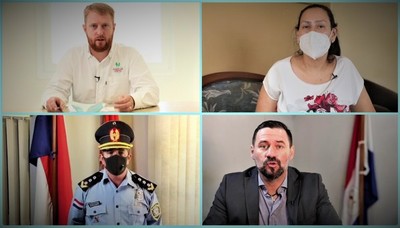 Mediante audiovisuales realizan campaña de sensibilización sobre COVID-19