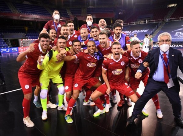 La Final de UEFA CHAMPIONS LEAGUE de futsal con sello guaraní - APF