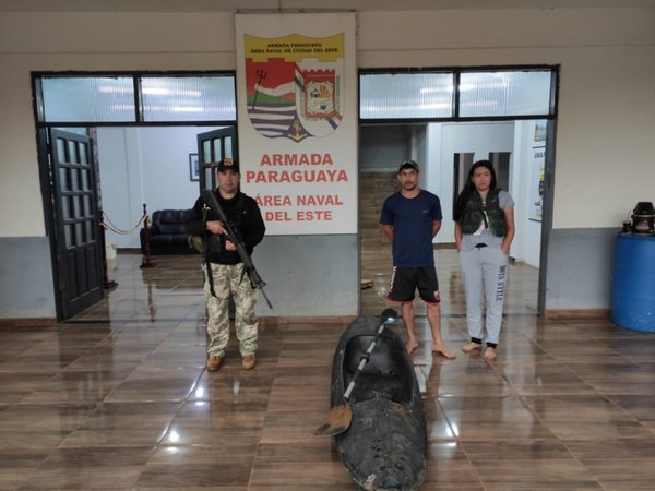 Brasileños sorprendidos al intentar ingresar al país de forma ilegal en kayak