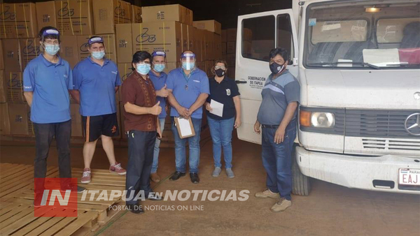 GOBERNACIÓN RECIBE IMPORTANTE DONACIÓN DE CHINA TAIWÁN