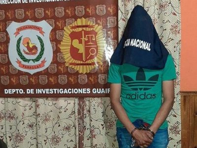 Cae joven que tenía prisión domiciliaria, con objetos hurtados