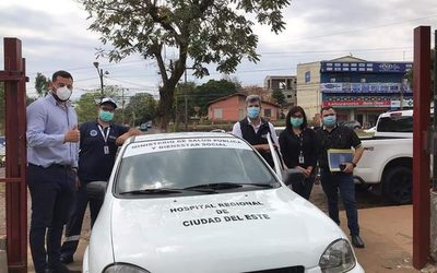 Donan servicios de reparación de vehículo al Hospital Regional de CDE