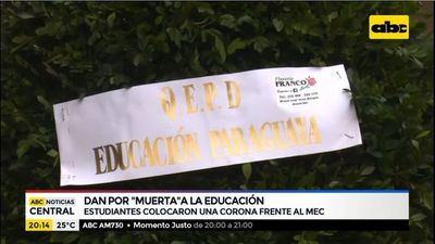 Dan por “muerta” a la educación en Paraguay - ABC Noticias - ABC Color