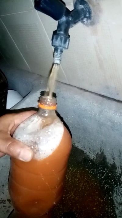 Pobladores de Limpio prácticamente reciben lodo en vez de agua - Nacionales - ABC Color