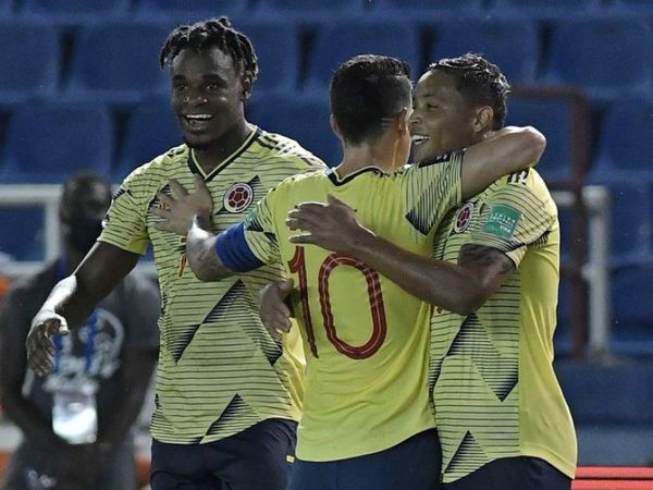 Colombia debuta goleando a Venezuela