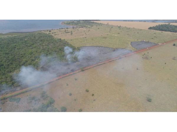 Sospechan que incendios en  distrito de Yguazú  habrían sido provocados