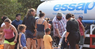 La Nación / Essap asiste a dos compañías de Areguá
