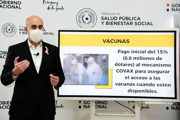 COVID-19: Paraguay realizó pago inicial del 15% para asegurar acceso a vacunas
