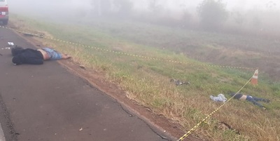 Toda una familia pierde la vida en accidente de tránsito en Coronel Oviedo - Noticiero Paraguay