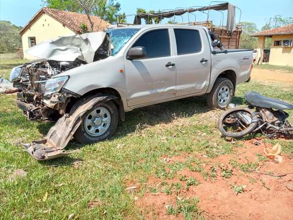 Familia fallece en trágico accidente en Coronel Oviedo