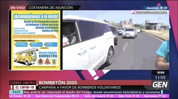 HOY / En la Costanera de Asunción se realiza el “Bombetón 2020”