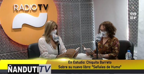 La escritora Chiquita Barreto presenta su nuevo libro: "Señales de humo" » Ñanduti