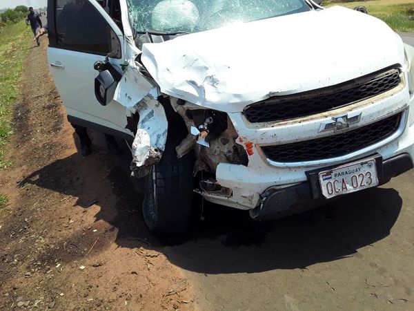 Abuelo y nieto fallecen en trágico accidente sobre la Ruta PY03 - Nacionales - ABC Color