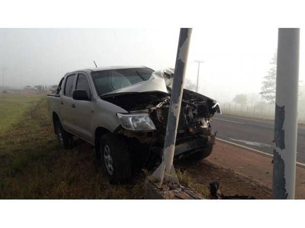 Neblina causa choques que dejaron fallecidos y heridos