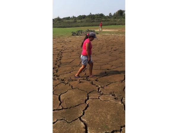 Riachos casi secos  afectan a ayoreos en Carmelo Peralta