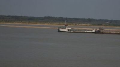 Pilar: Río con bajante histórica en 76 años