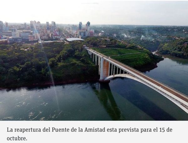 Bolsonaro no participaría de la ceremonia de reapertura del Puente de la Amistad