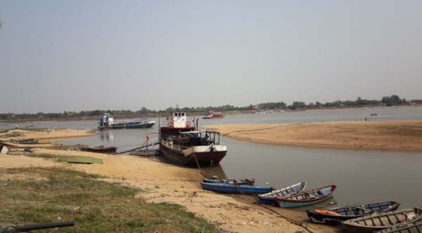 Sigue bajando el Río Paraguay, que literalmente está por secarse - Noticiero Paraguay