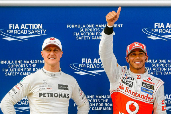 La oportunidad de Hamilton para igualar el record de Schumacher - Megacadena — Últimas Noticias de Paraguay