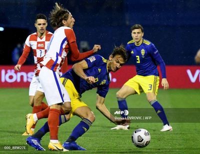 Croacia logra sus primeros tres puntos al ganar a Suecia - Fútbol - ABC Color