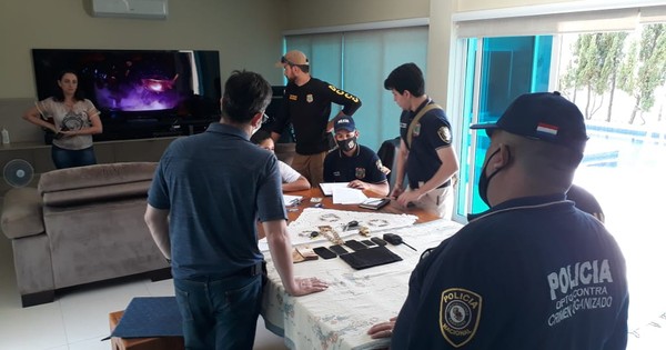 La Nación / Importante despliegue policial en Salto del Guairá en búsqueda de peligroso criminal