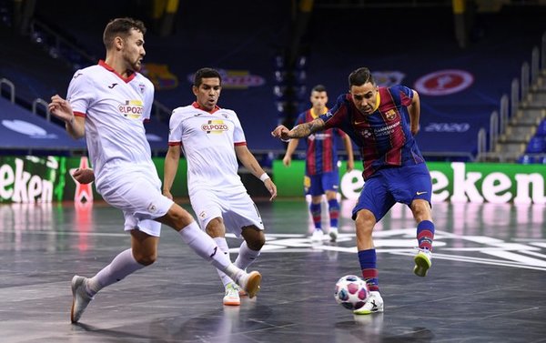 Barcelona vence al Murcia del Cholo Salas y es campeón de Europa
