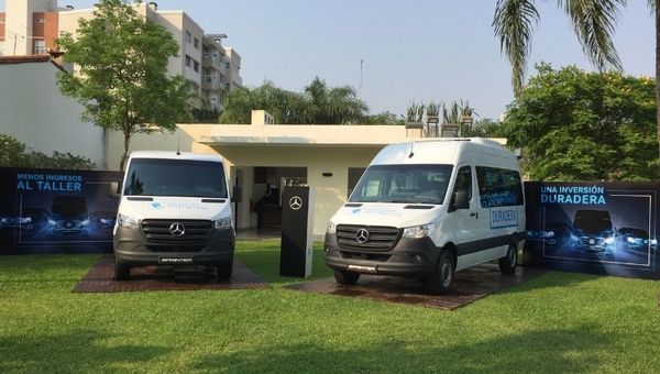 Llegó a Paraguay la tercera generación de la Sprinter de Mercedes-Benz